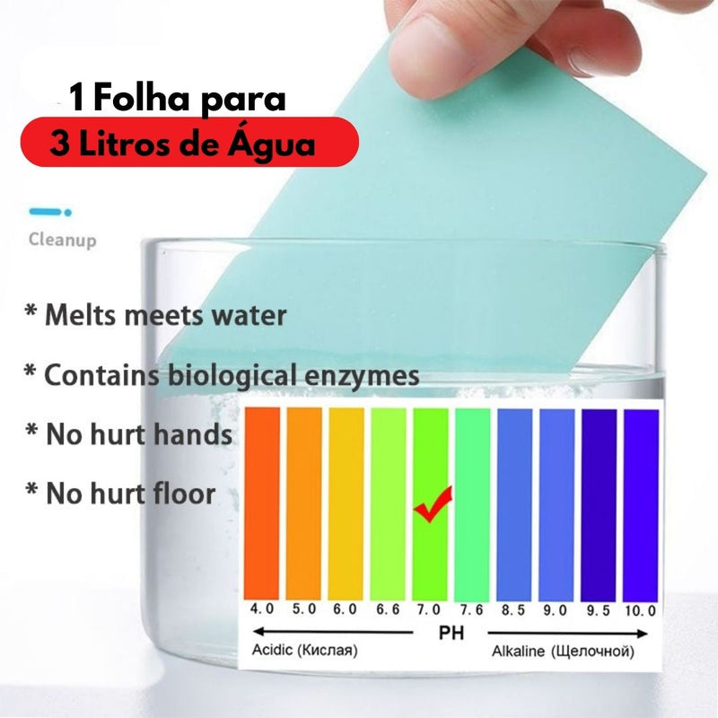 Clean Home™ - Limpeza Profunda para Todo tipo de Superfície, Piso Frio, Porcelanato, Madeira, Laminado Quarto/Banheiro/Cozinha Kits com 20/30/60/90pcs