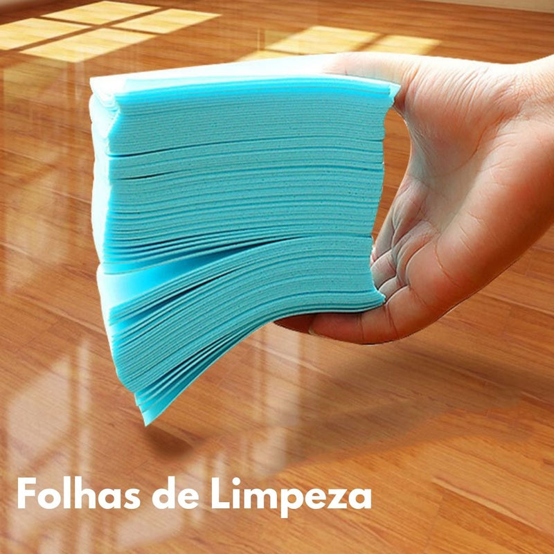 Clean Home™ - Limpeza Profunda para Todo tipo de Superfície, Piso Frio, Porcelanato, Madeira, Laminado Quarto/Banheiro/Cozinha Kits com 20/30/60/90pcs