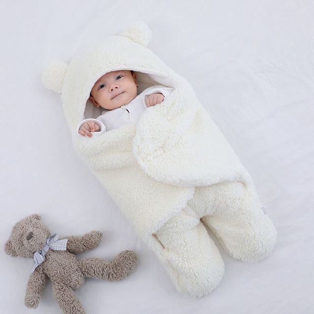 SMGSLIB Baby Blanket Cotton Baby Goods Newborns swaddle me wrap sleepping bag decke cobertor infantil bebek kundak bebe invierno