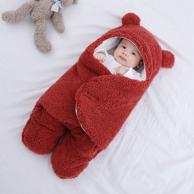 SMGSLIB Baby Blanket Cotton Baby Goods Newborns swaddle me wrap sleepping bag decke cobertor infantil bebek kundak bebe invierno